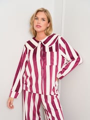 Jim Jam the Label Purple Stripe Pyjamas - Image 5 of 5