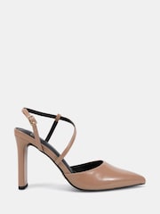 Novo Nude Indie Point Toe Strappy Court Shoes - Image 2 of 6