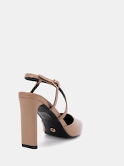Novo Nude Indie Point Toe Strappy Court Shoes - Image 4 of 6