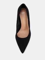 Novo Black Wide Fit Immaculate Point Court Shoes - Image 2 of 6