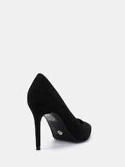 Novo Black Wide Fit Immaculate Point Court Shoes - Image 3 of 6