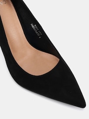 Novo Black Wide Fit Immaculate Point Court Shoes - Image 5 of 6