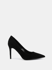 Novo Black Wide Fit Immaculate Point Court Shoes - Image 6 of 6