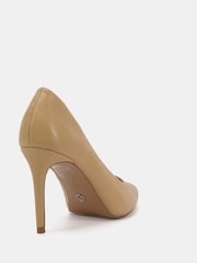 Novo Natural Wide Fit Immaculate Point Court Shoes - Image 4 of 6