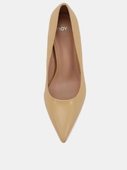 Novo Natural Wide Fit Immaculate Point Court Shoes - Image 5 of 6
