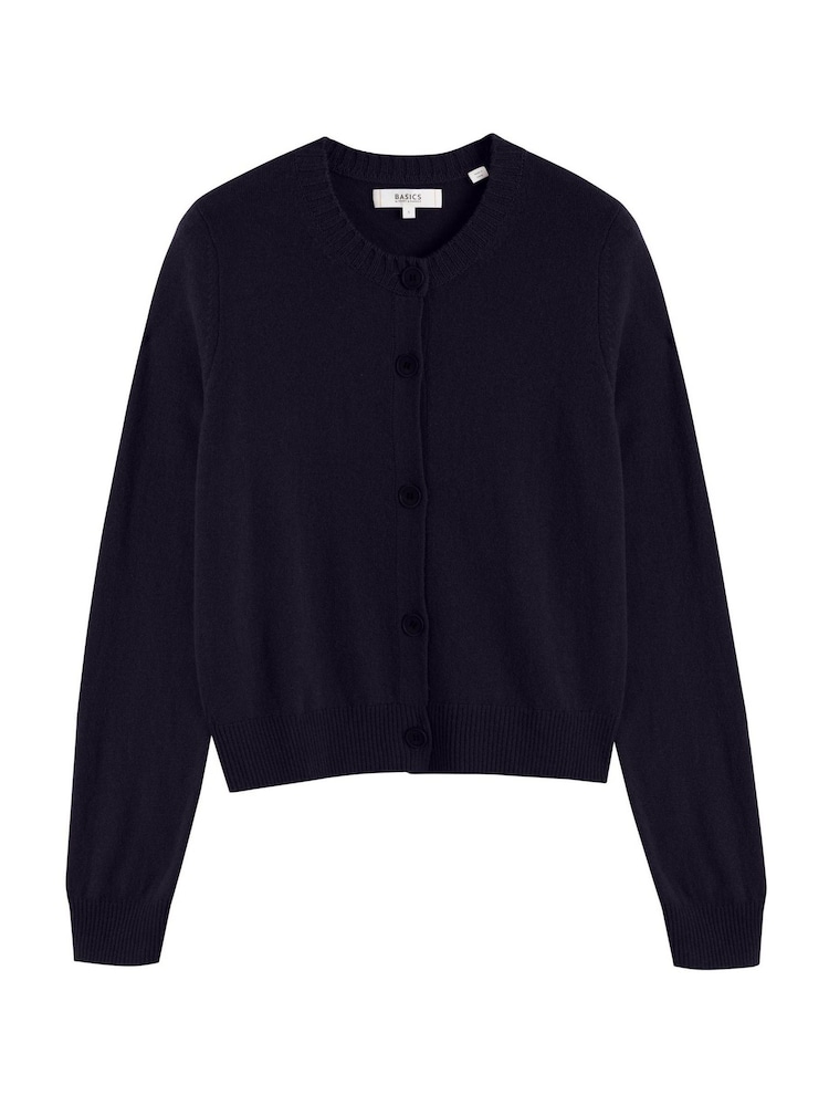 Chinti & Parker Wool Cashmere Crew Neck Cardigan - Image 4 of 4