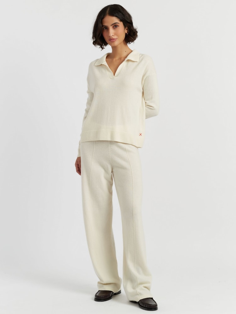 Chinti & Parker Wool Cashmere Collared Sweater - Image 2 of 4