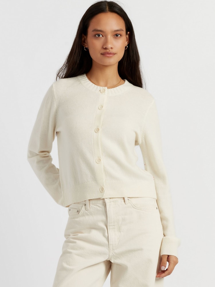 Chinti & Parker Wool Cashmere Crew Neck Cardigan - Image 1 of 4 Chinti & Parker Wool Cashmere Crew Neck Cardigan - Image 1 of 4
