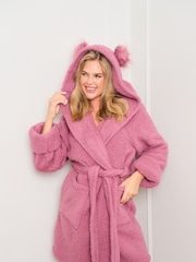 Jim Jam the Label Natural Novelty Lambi Robe - Image 2 of 5