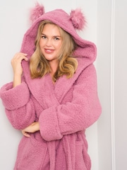 Jim Jam the Label Natural Novelty Lambi Robe - Image 4 of 5