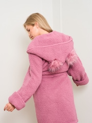 Jim Jam the Label Natural Novelty Lambi Robe - Image 5 of 5
