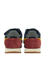 Gola Blue Kids Austin Strap Nylon Trainers - Image 3 of 4