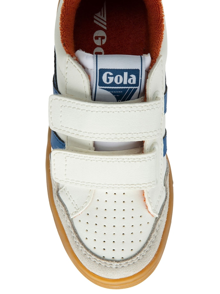 Gola Off White Kids Eagle Strap Trainers - Image 4 of 4