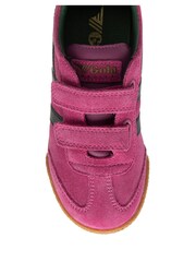 Gola Green Kids Harrier Strap Suede Strap Trainers - Image 4 of 4