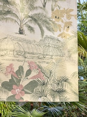 Green Palm House Kew Collection Floral Rug - Image 4 of 8