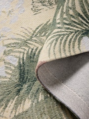 Green Palm House Kew Collection Floral Rug - Image 7 of 8