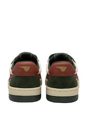 Gola White Kids Hawk Strap PU Trainers - Image 3 of 4