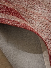 Rust Brown Blended Border Rug - Image 4 of 5