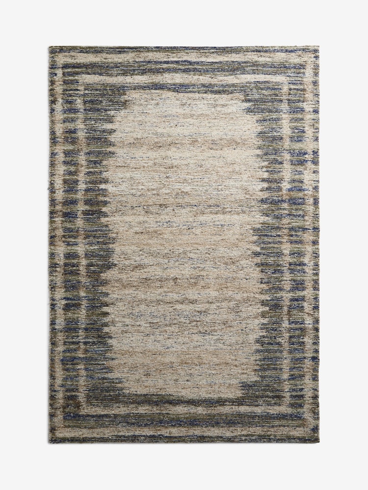 Blue Blended Border Rug - Image 5 of 5