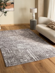 Soft Haze Abstract Rug - 5න් 1 වන රූපය