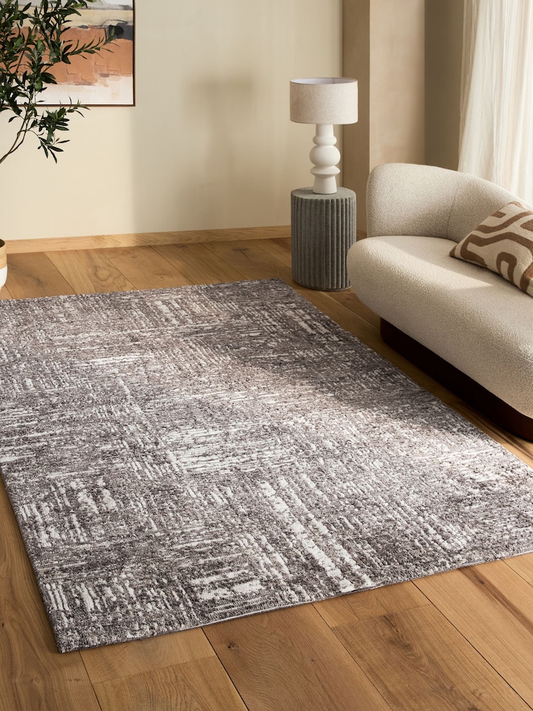 Soft Haze Abstract Rug - 5න් 1 වන රූපය