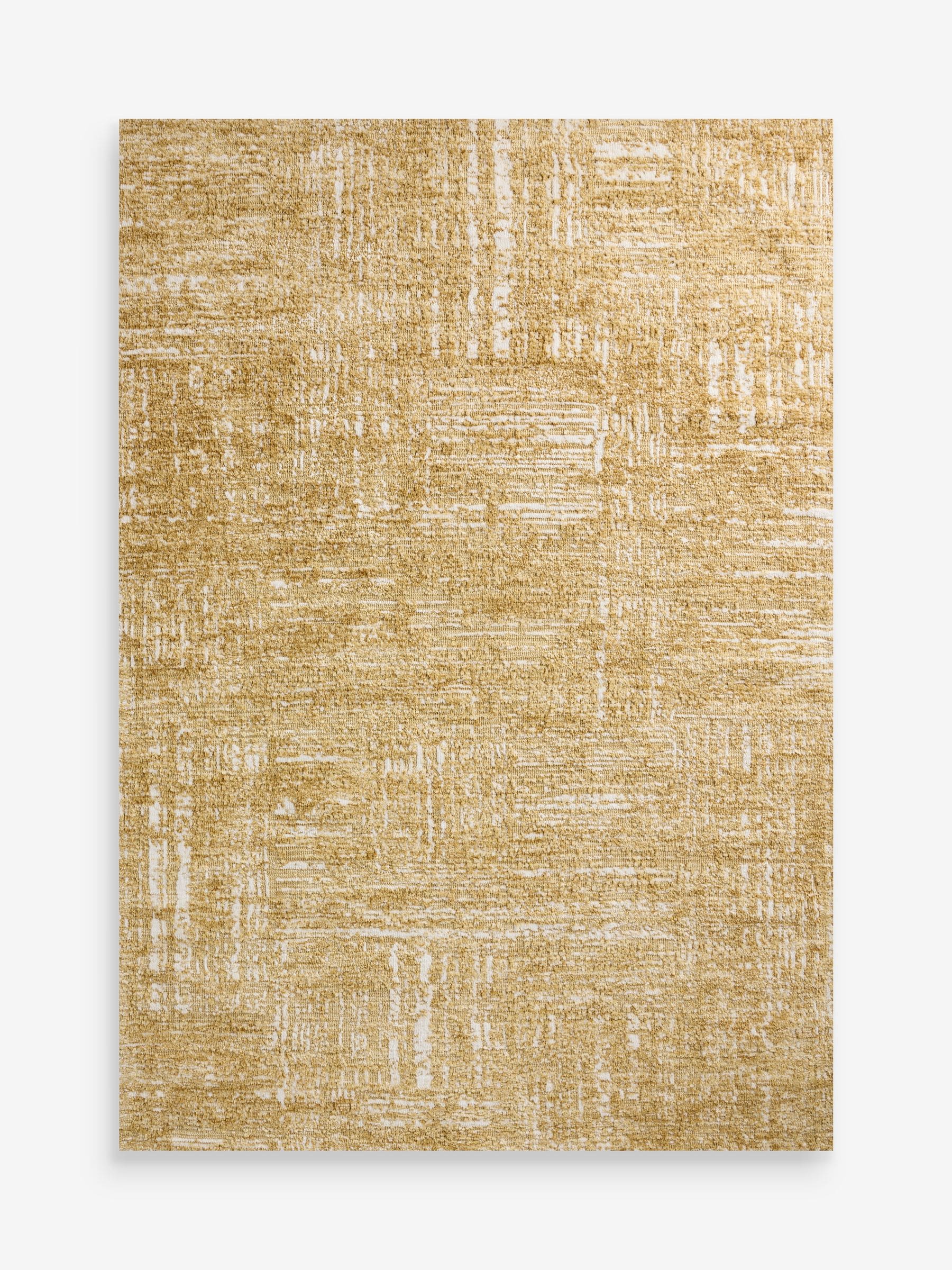 Buy Gold Ochre Soft Haze Abstract Rug from Next Bosnia and Herzegovina