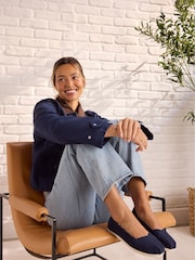 Toms Blue Alpargata Ballet - Image 1 of 7