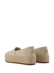 Toms Natural Valencia Platform Espadrille - Image 4 of 6