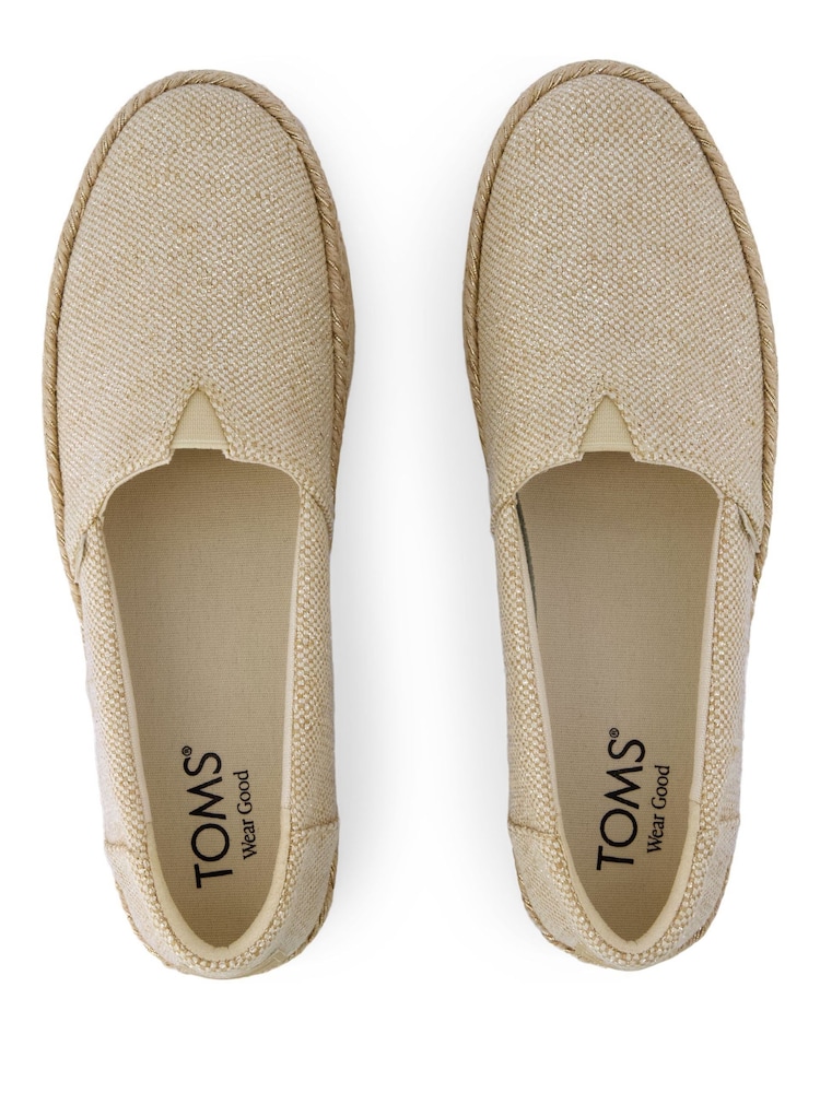 Toms Natural Valencia Platform Espadrille - Image 6 of 6