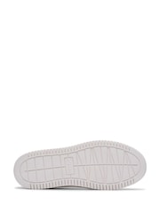 Clarks White Barley Step Youth Shoes - Image 6 of 6