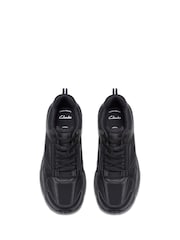 Clarks Black Crafton Move Youth Shoes - Image 4 of 6