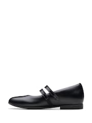 Clarks Black Finja Bar Older Shoes - Image 2 of 6