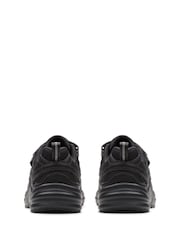 Clarks Black Crafton Move Kids Shoes - Image 5 of 6