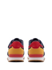 Clarks Blue Jaspen Vibe Kids Trainers - Image 4 of 6