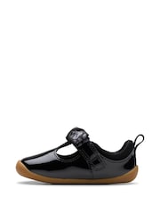 Clarks Black Pre Walker Trim Toddler Shoes - Image 2 of 6