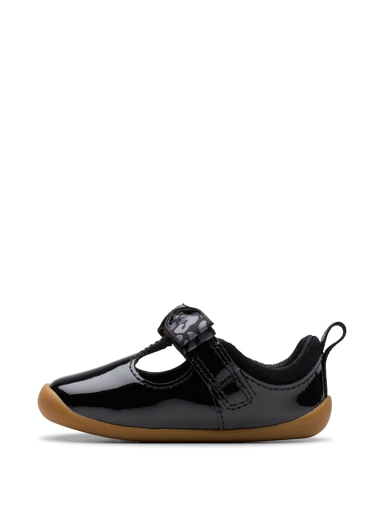 Clarks Black Pre Walker Trim Toddler Shoes - Image 2 of 6 Clarks Black Pre Walker Trim Toddler Shoes - Image 2 of 6