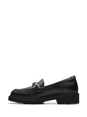 Clarks Black Eris Edge Youth Shoes - Image 2 of 6