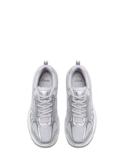 Clarks Grey Crafton Move Youth Shoes - Image 1 of 6