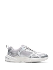 Clarks Grey Crafton Move Youth Shoes - Image 2 of 6