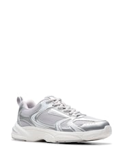 Clarks Grey Crafton Move Youth Shoes - Image 4 of 6