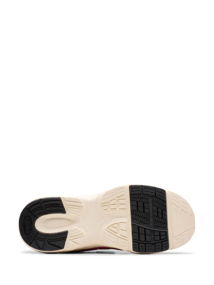 Clarks Purple Crafton Move Kids Trainers - Image 6 of 6