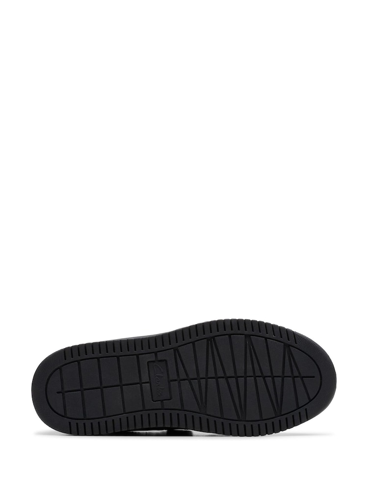Clarks Black Barley Step Kids Shoes - Image 6 of 6