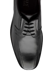 Lotus Black Wide Fit Leather Lace Up Derby Shoes - Image 4 of 4