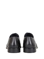 Lotus Black Leather Lace Up Brogues - Image 3 of 4