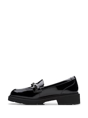 Clarks Black Eris Edge Youth Shoes - Image 2 of 6