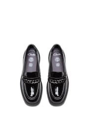 Clarks Black Eris Edge Youth Shoes - Image 4 of 6