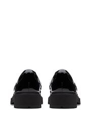 Clarks Black Eris Edge Youth Shoes - Image 5 of 6
