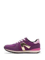 Clarks Purple Jaspen Vibe Youth Trainers - Image 2 of 6