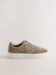 Neutral N. Premium Suede Smart Casual Trainers - Image 3 of 7