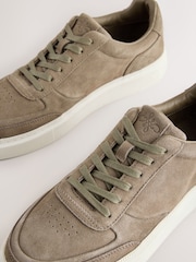 Neutral N. Premium Suede Smart Casual Trainers - Image 5 of 7